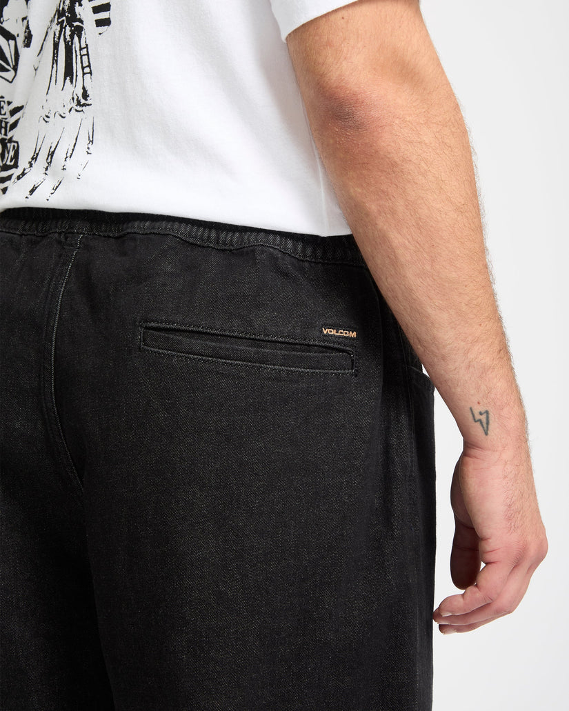 Freazy Loose Jeans - Black Wash