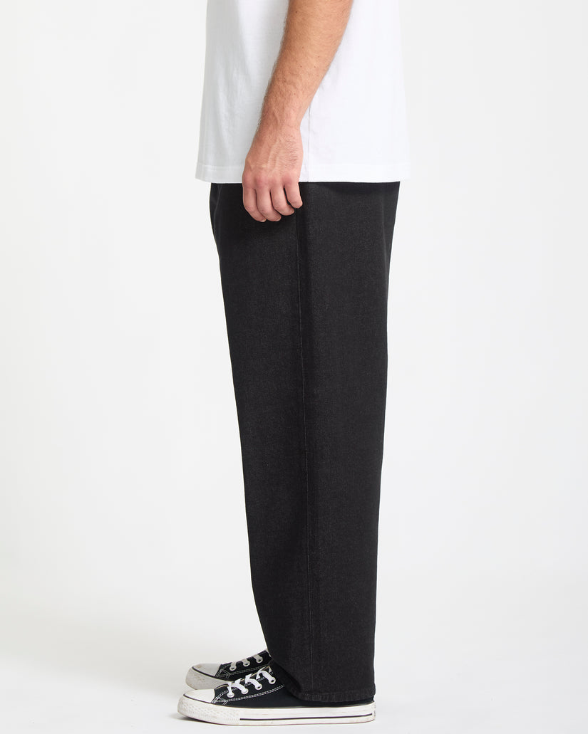 Freazy Loose Jeans - Black Wash