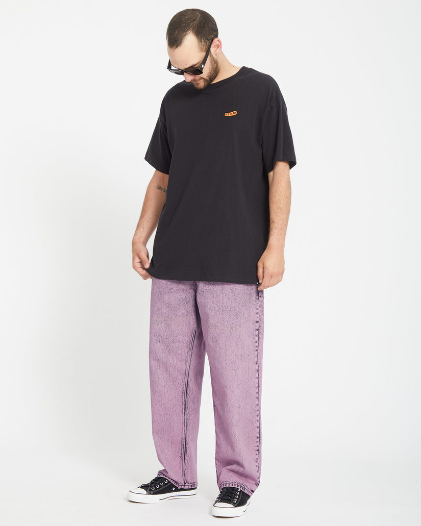 Freazy Loose Jeans - STEEL PURPLE