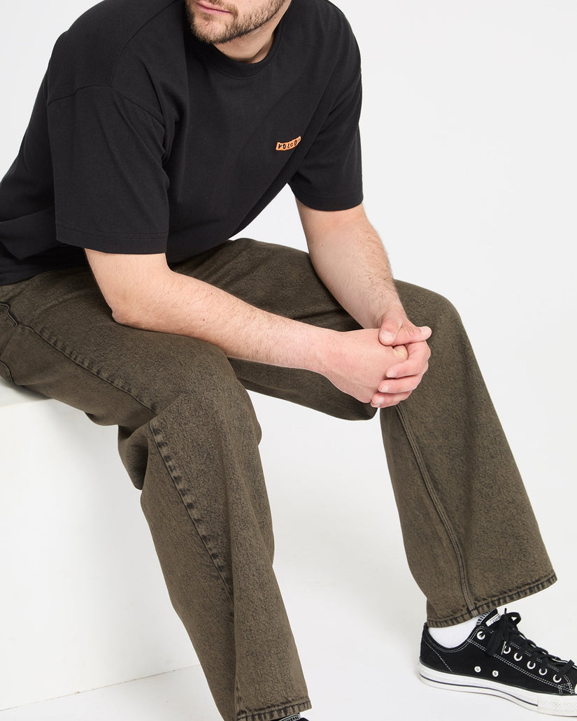 Billow Jeans - Sage Leaf