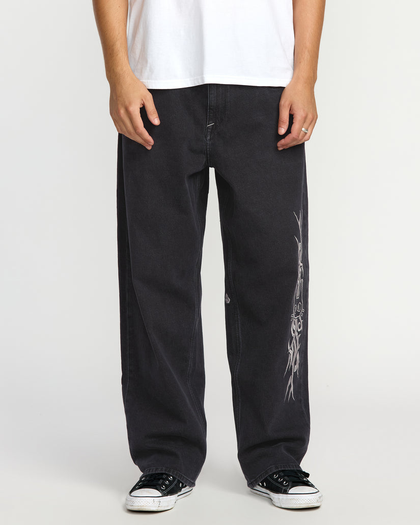 Volcom Ent Tisakorean Jeans - Fade To Black