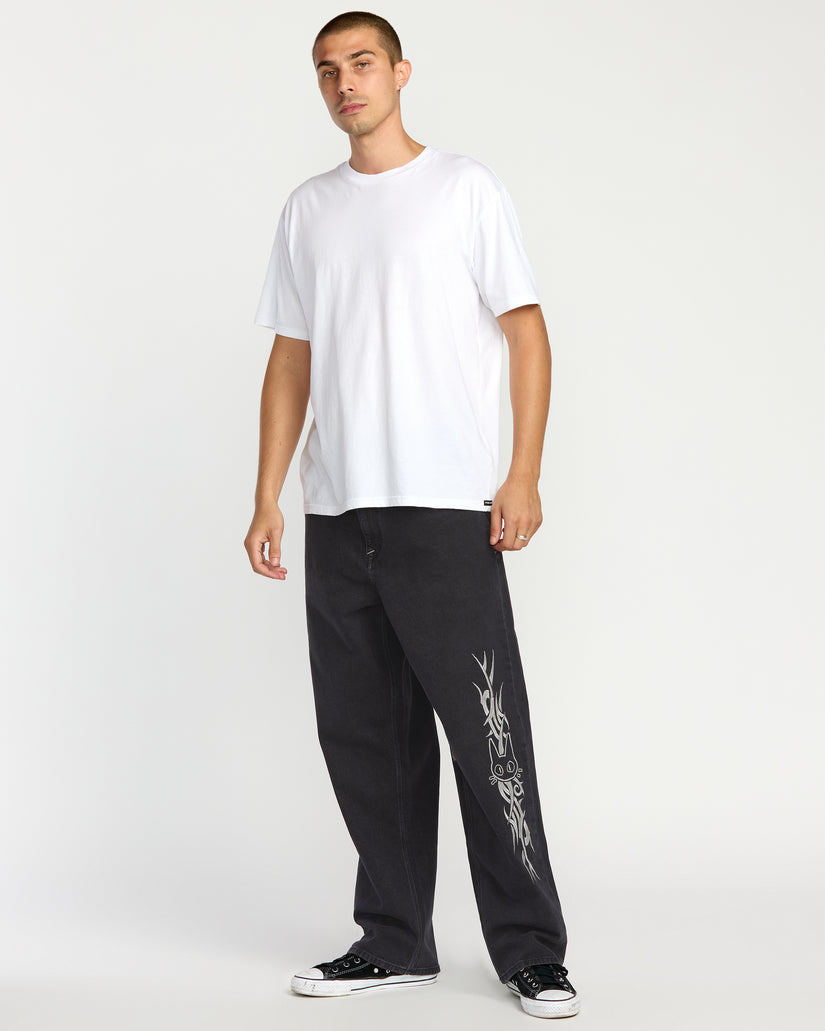 Volcom Ent Tisakorean Jeans - Fade To Black
