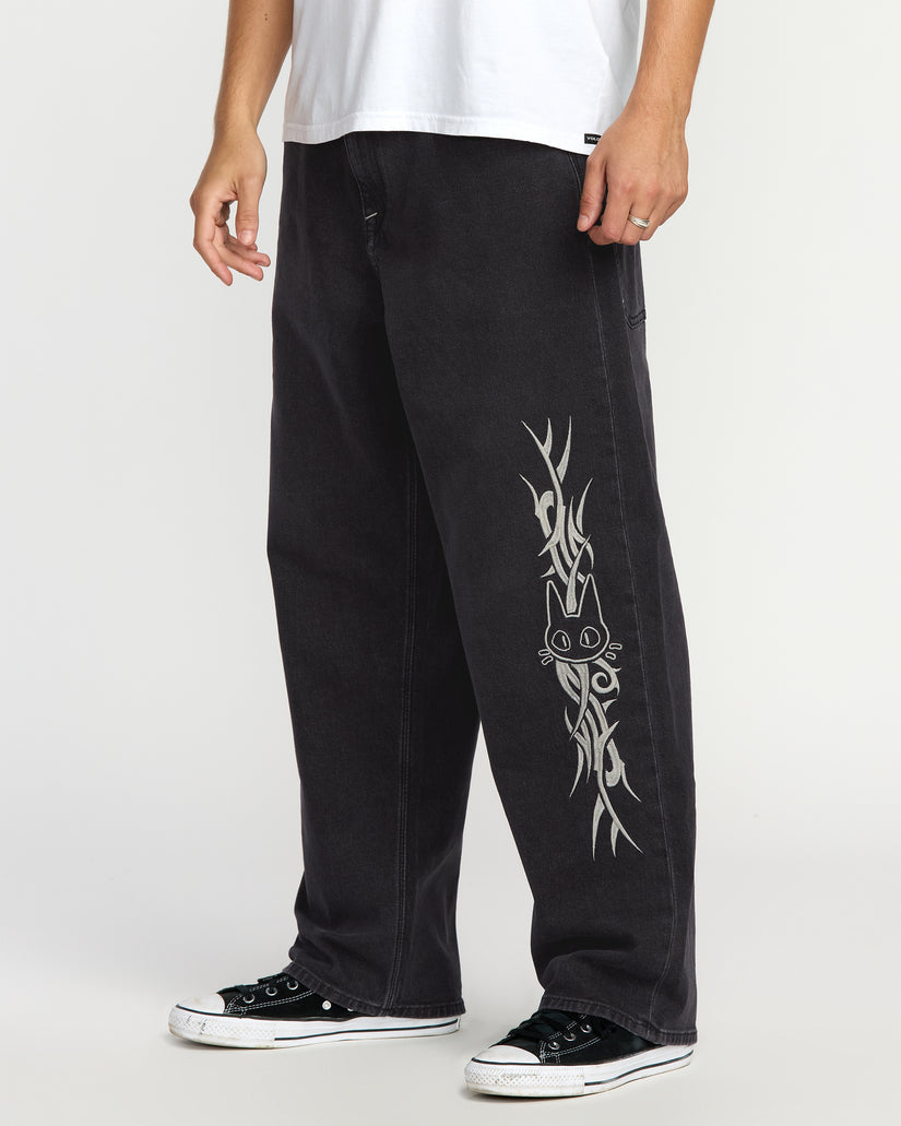 Volcom Ent Tisakorean Jeans - Fade To Black