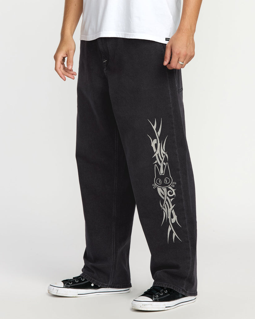 Volcom Ent Tisakorean Jeans - Fade To Black