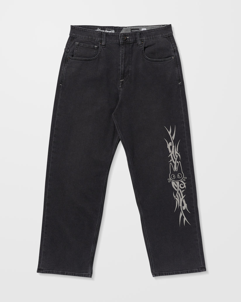 Volcom Ent Tisakorean Jeans - Fade To Black