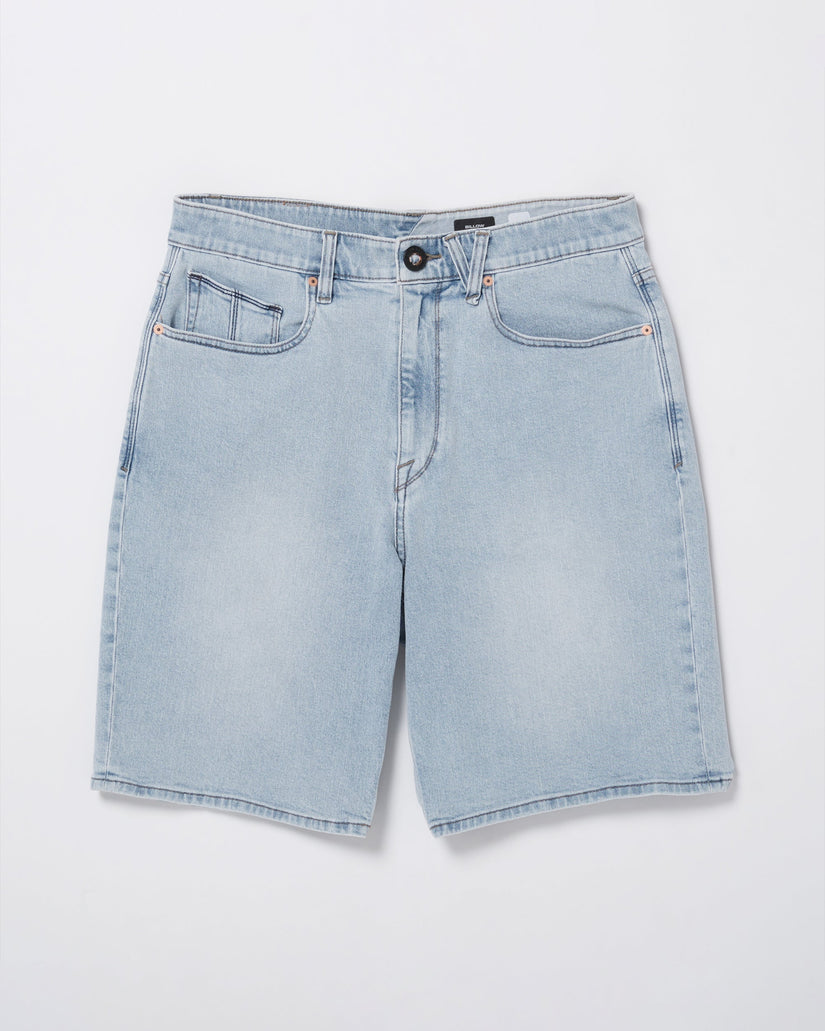 Billow Denim Shorts - DESERT DIRT INDIGO
