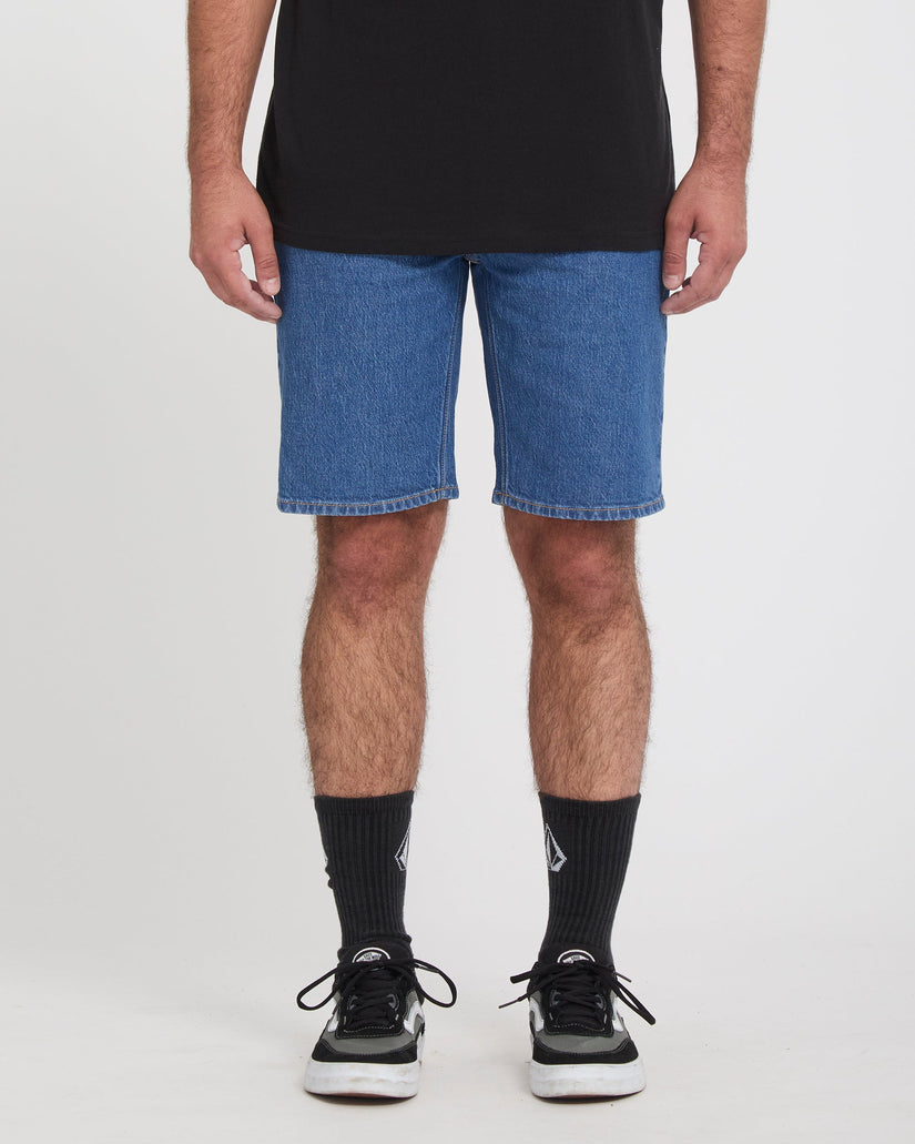 Solver Denim Shorts - Bold Blue