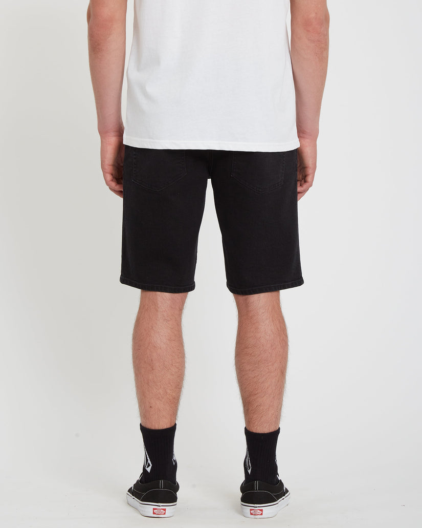 Solver Denim Shorts - Black Out