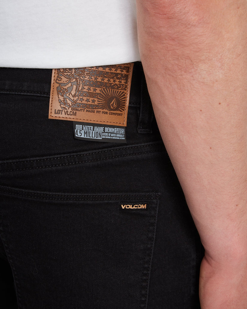 Solver Denim Shorts - Black Out