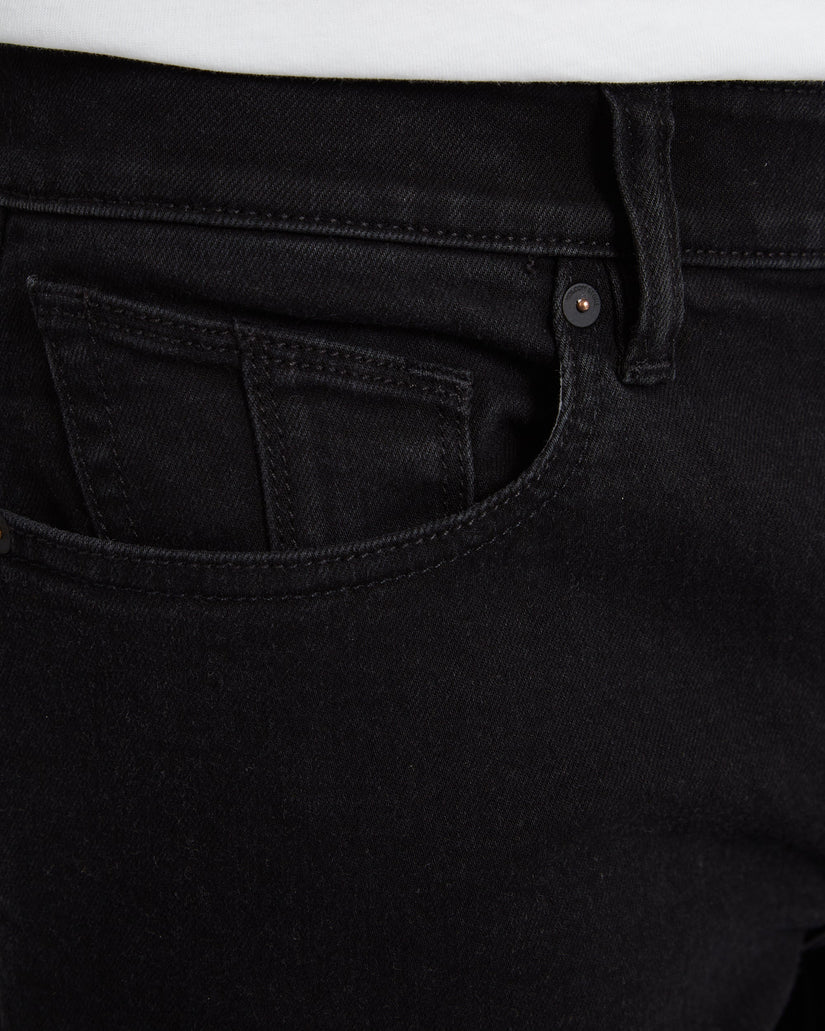 Solver Denim Shorts - Black Out