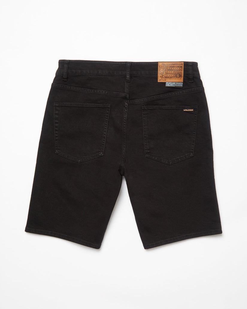 Solver Denim Shorts - Black Out