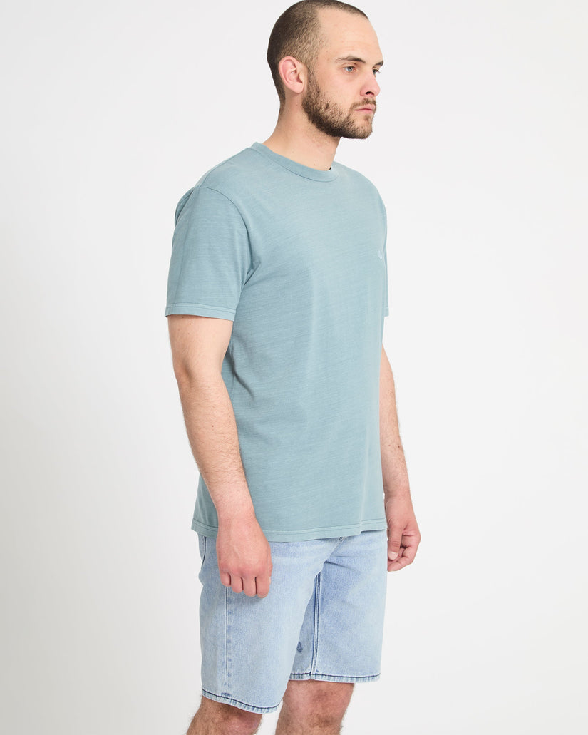 Solver Denim Shorts - Worn Light Blue