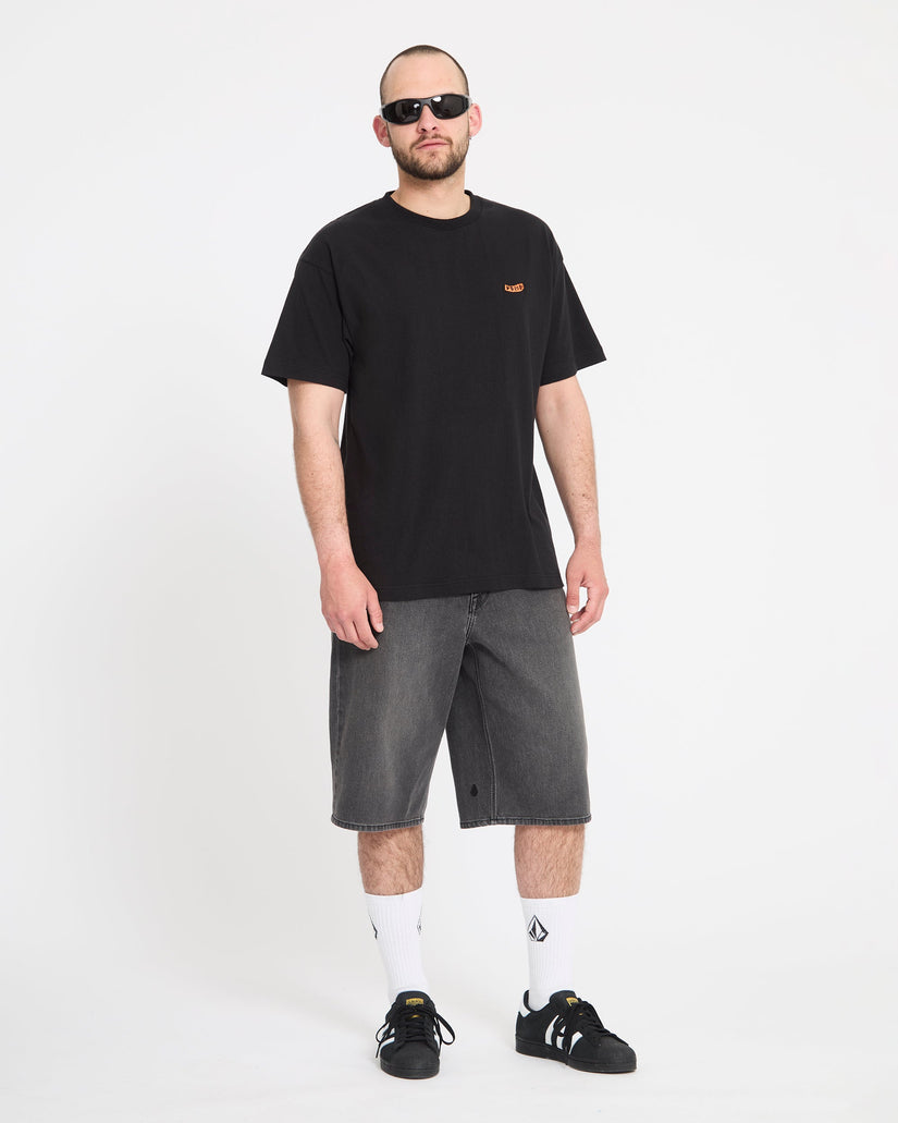 Chillow 24" Jeansshorts - Black Grey