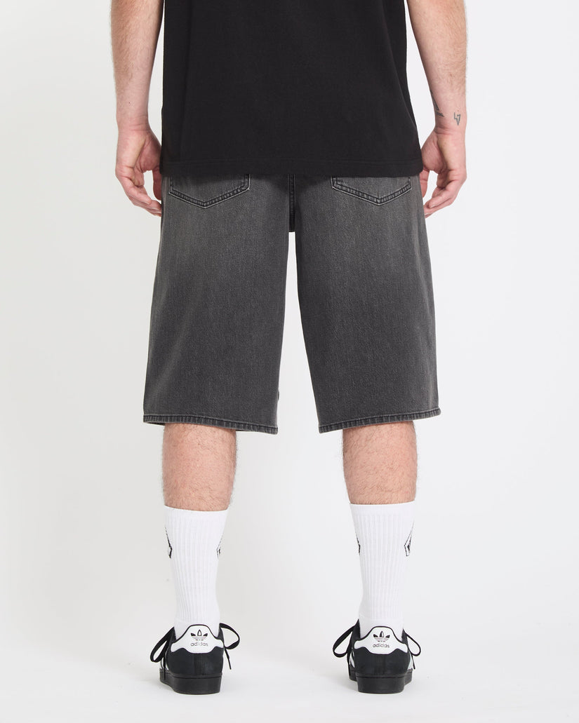 Chillow 24" Jeansshorts - Black Grey