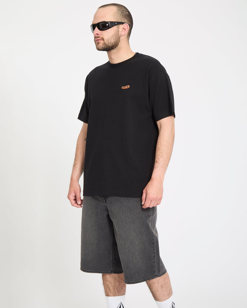 Chillow 24" Jeansshorts - Black Grey