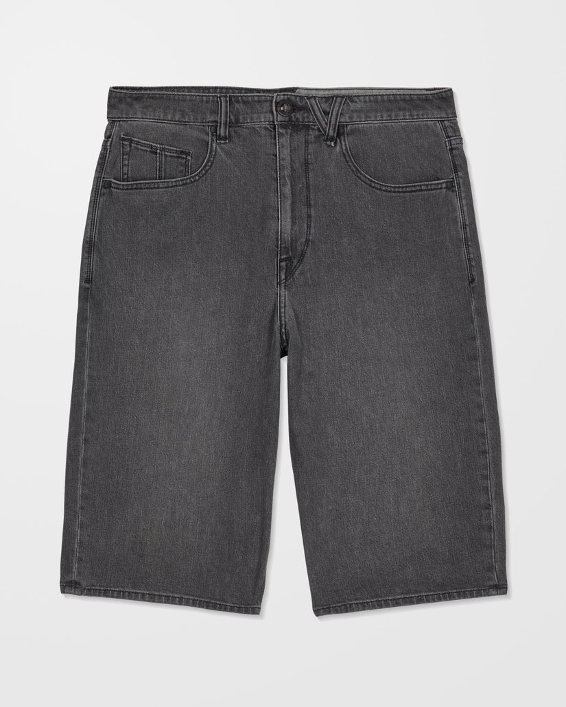 Chillow 24" Jeansshorts - Black Grey