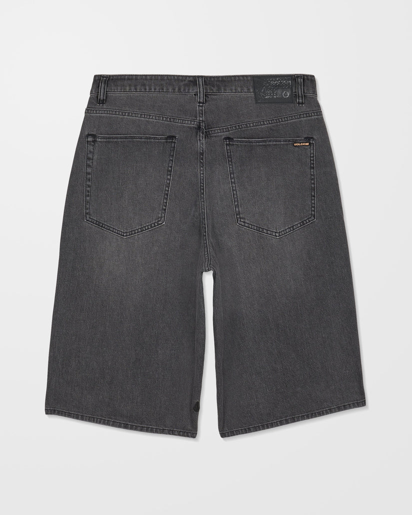Chillow 24" Jeansshorts - Black Grey