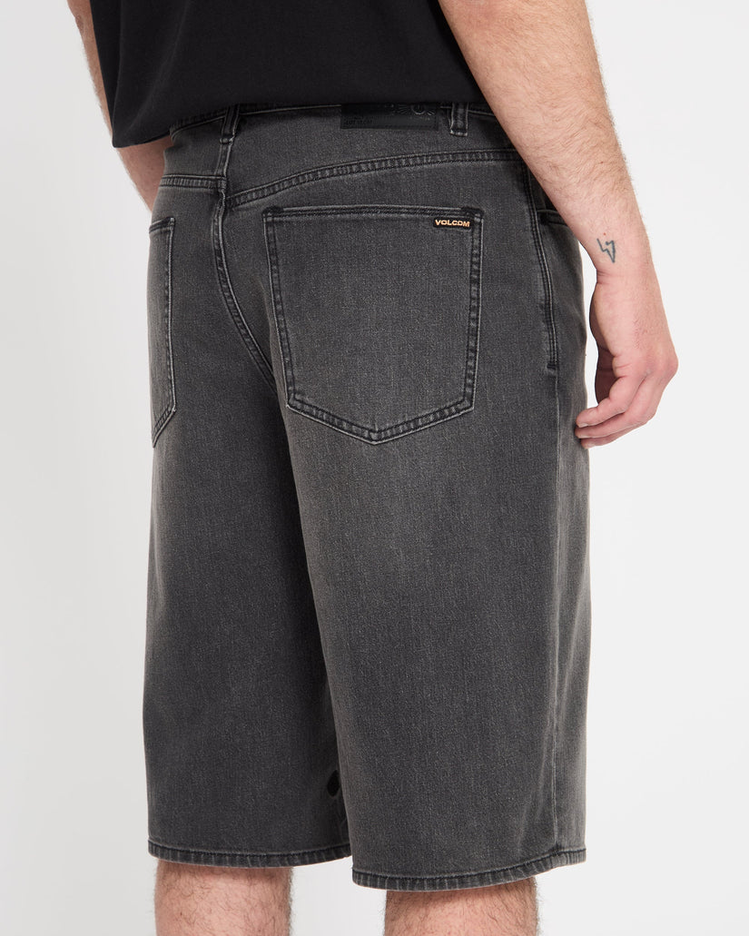 Chillow 24" Jeansshorts - Black Grey