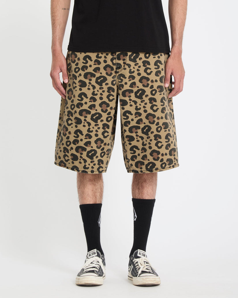 Chillow 24" Jeansshorts - Cheetah