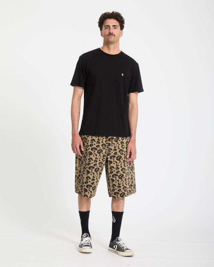 Chillow 24" Jeansshorts - Cheetah