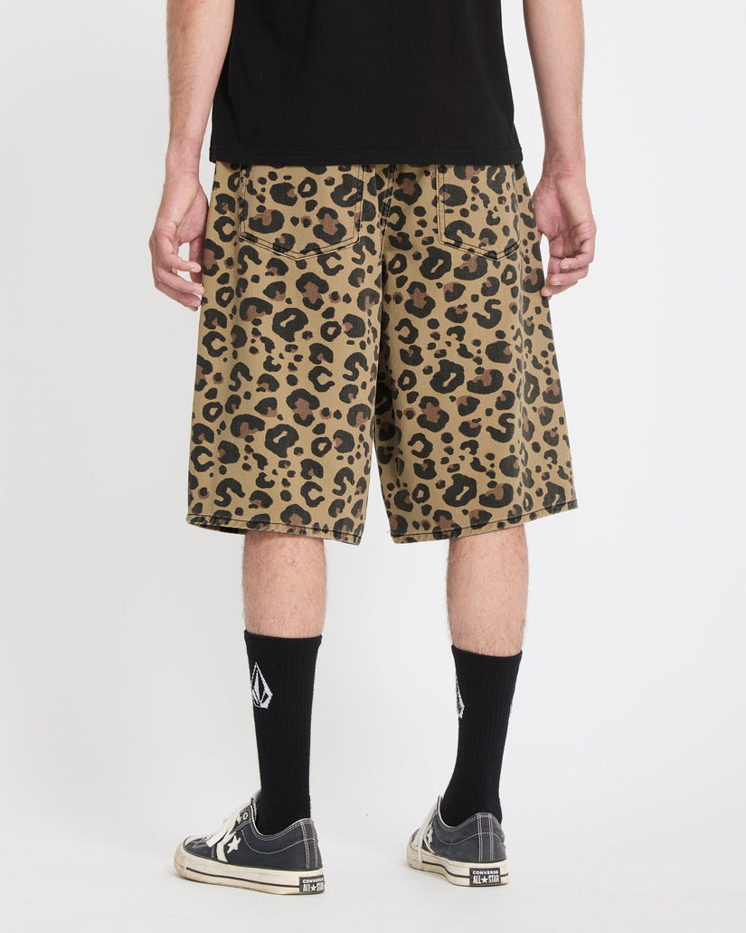 Chillow 24" Jeansshorts - Cheetah