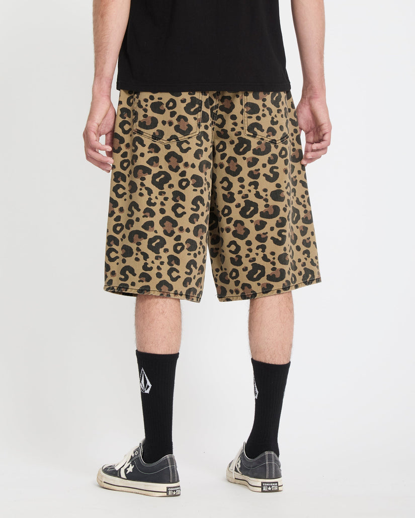 Chillow 24" Jeansshorts - Cheetah