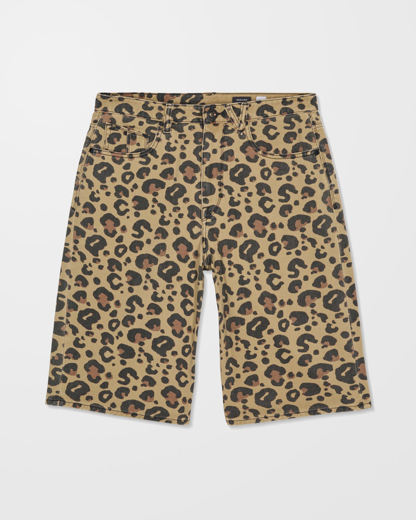 Chillow 24" Jeansshorts - Cheetah