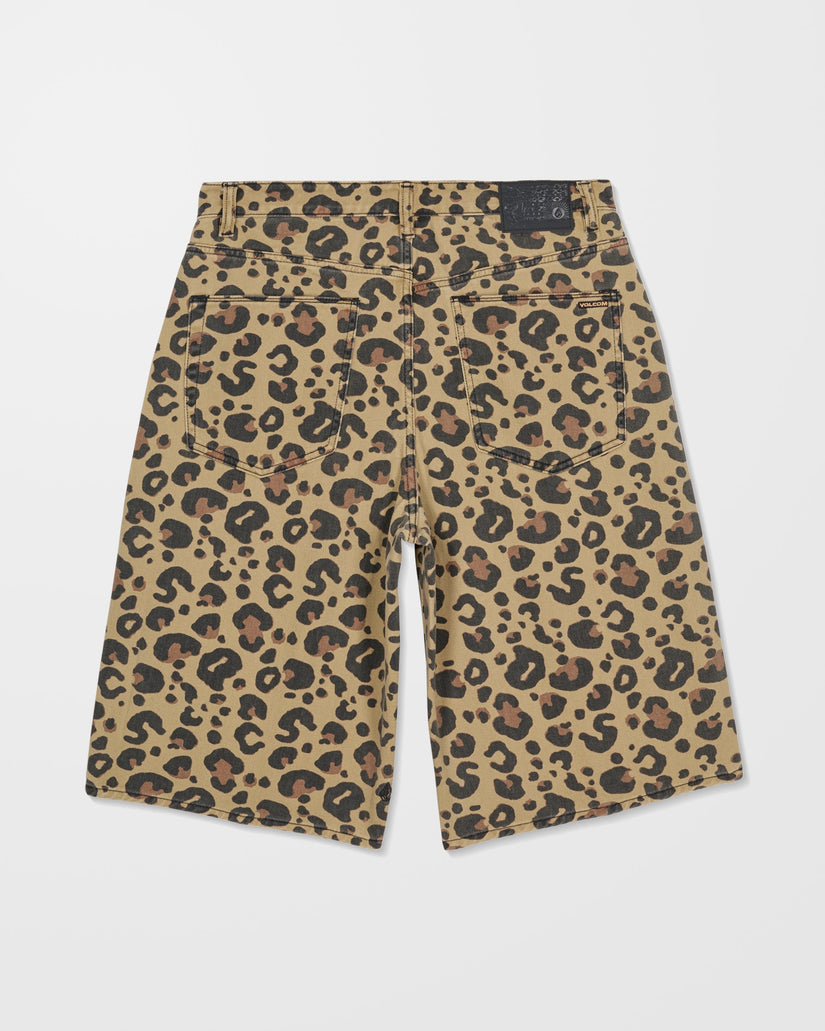 Chillow 24" Jeansshorts - Cheetah