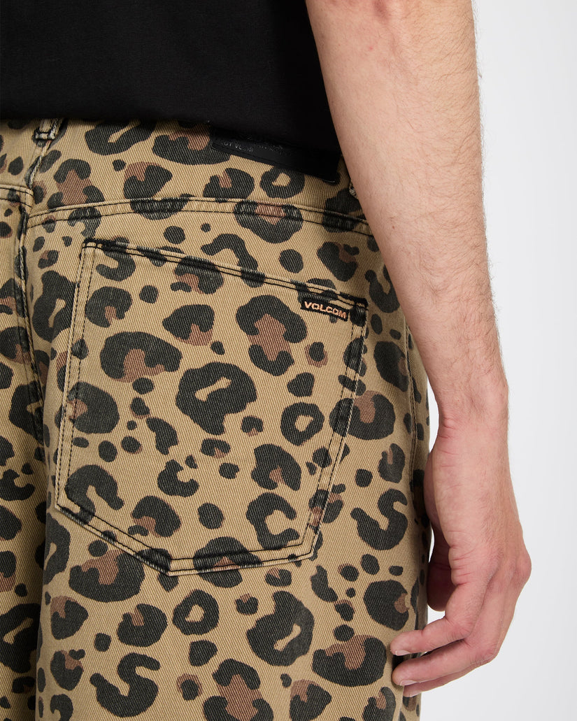 Chillow 24" Jeansshorts - Cheetah