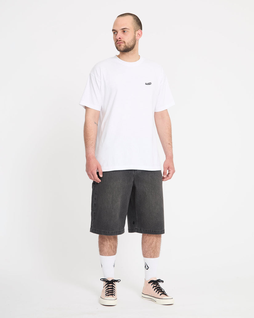 Kraftsman II 24" Denim-Shorts - Black Grey