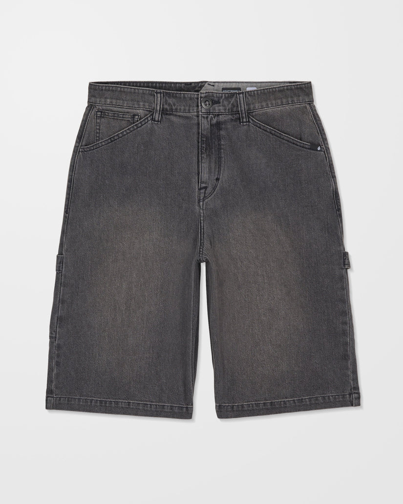 Kraftsman II 24" Denim-Shorts - Black Grey