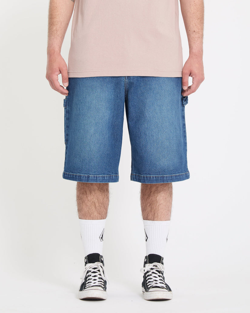 Kraftsman II 24" Jeansshorts - Park Blue