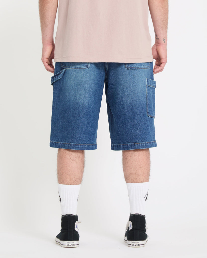 Kraftsman II 24" Jeansshorts - Park Blue