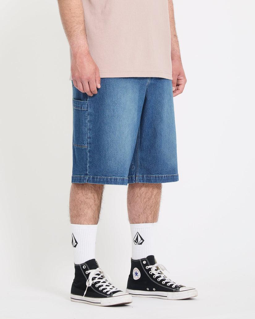 Kraftsman II 24" Jeansshorts - Park Blue