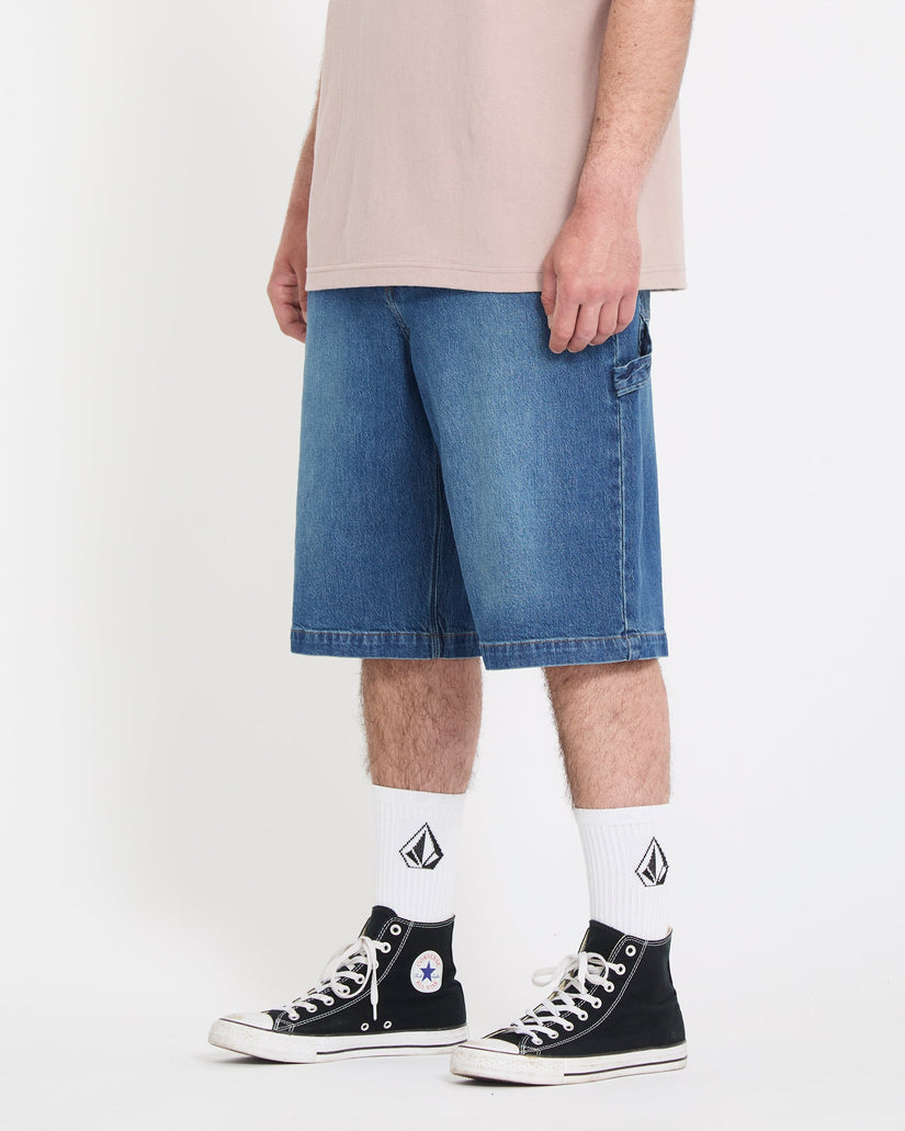 Kraftsman II 24" Jeansshorts - Park Blue