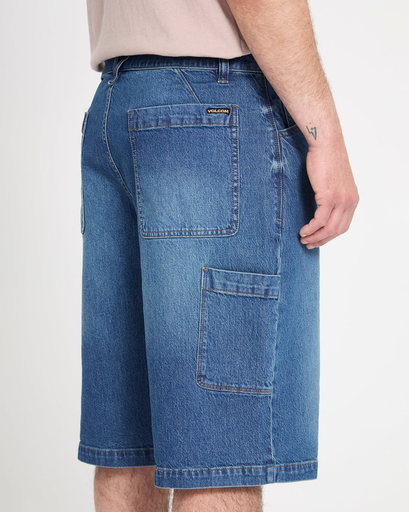 Kraftsman II 24" Jeansshorts - Park Blue