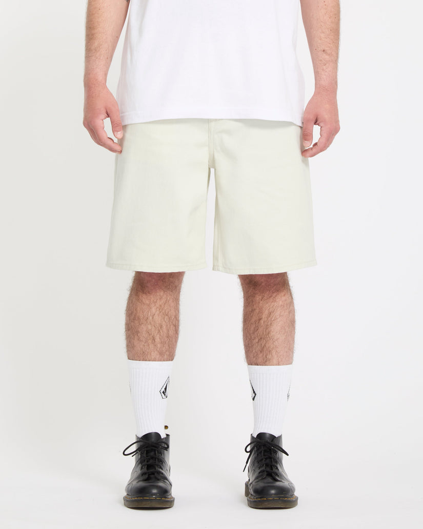 Billow 22" Jeansshorts - Dirty White
