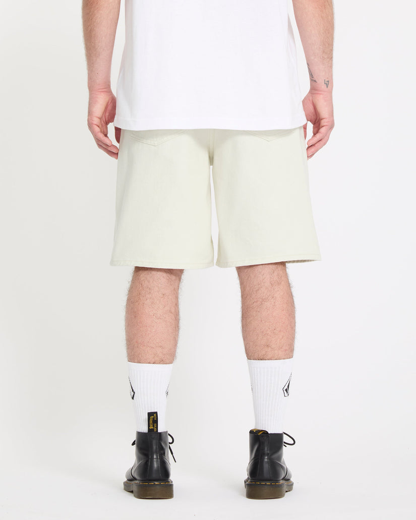 Billow 22" Jeansshorts - Dirty White