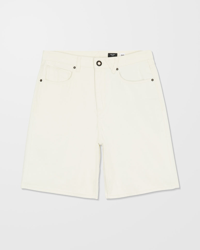 Billow 22" Jeansshorts - Dirty White