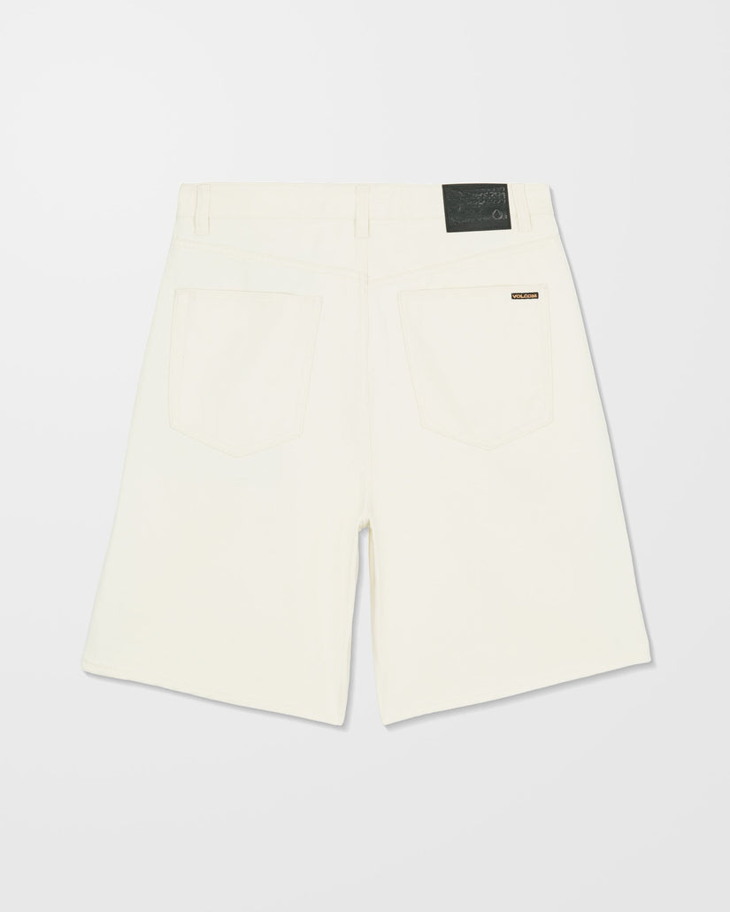Billow 22" Jeansshorts - Dirty White