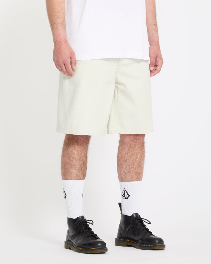 Billow 22" Jeansshorts - Dirty White