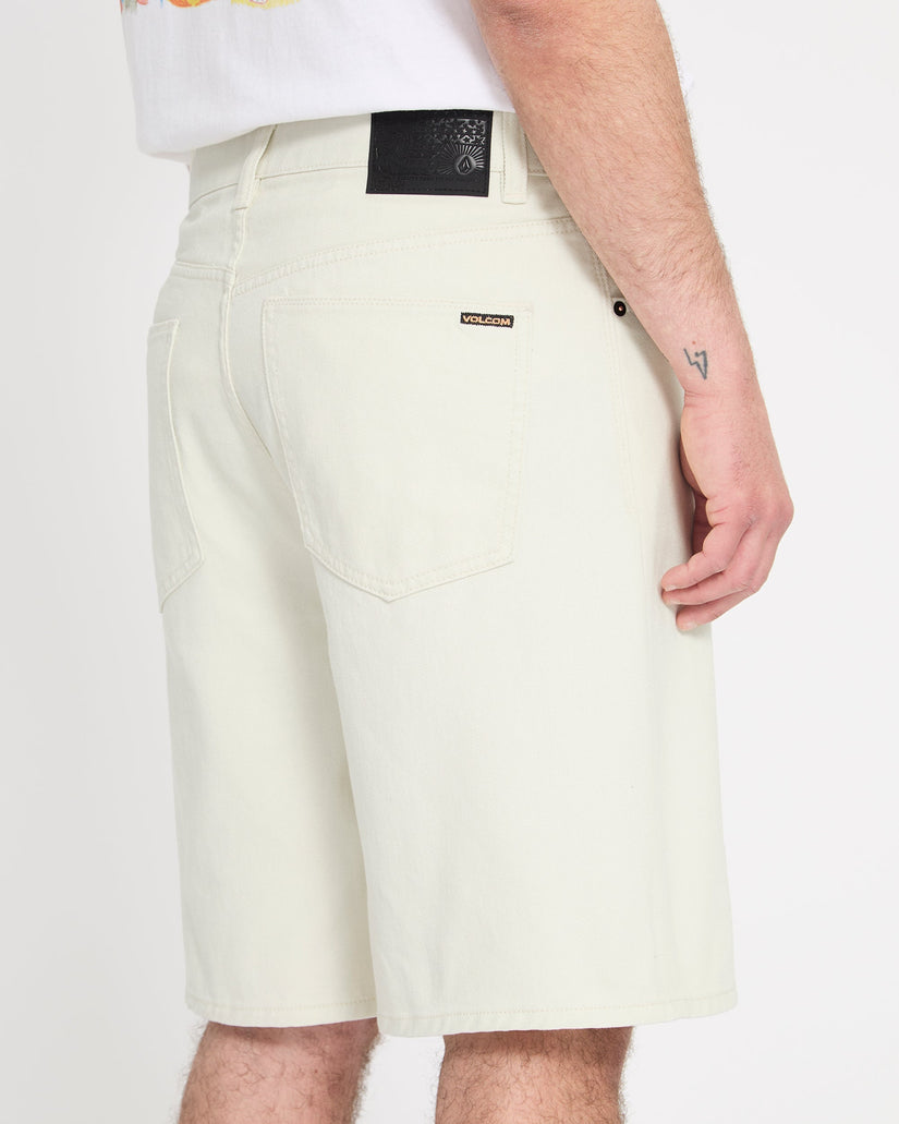 Billow 22" Jeansshorts - Dirty White