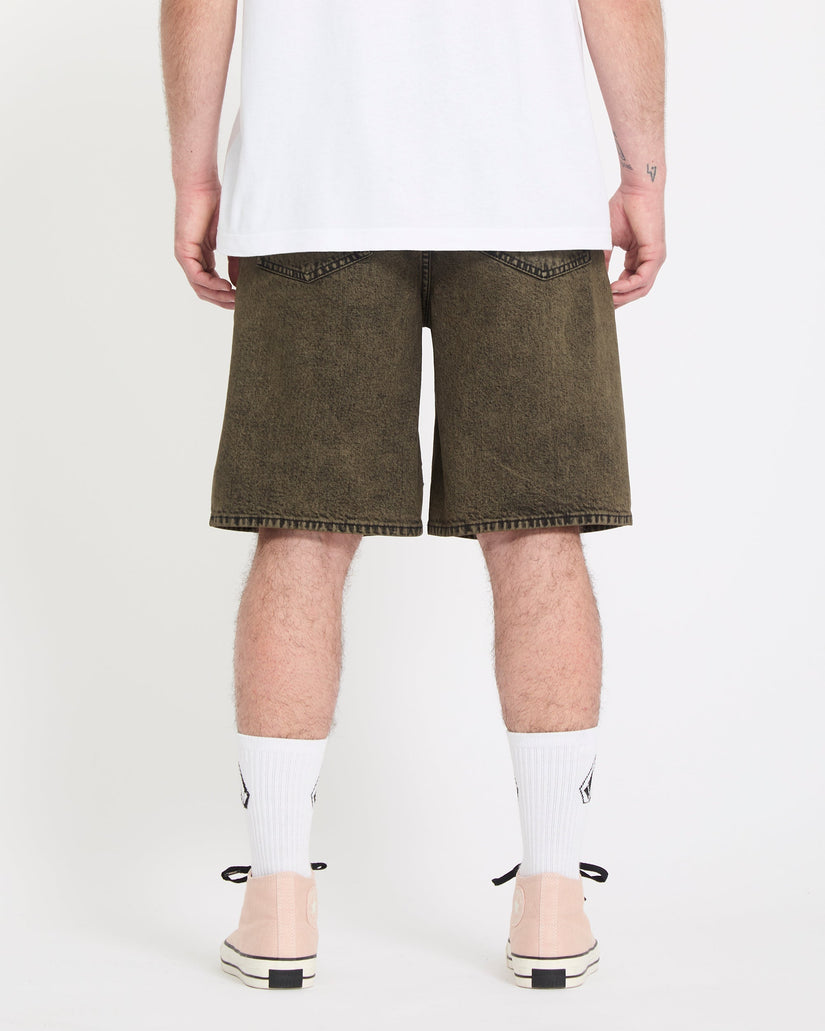 Billow 22" Jeansshorts - Sage Leaf