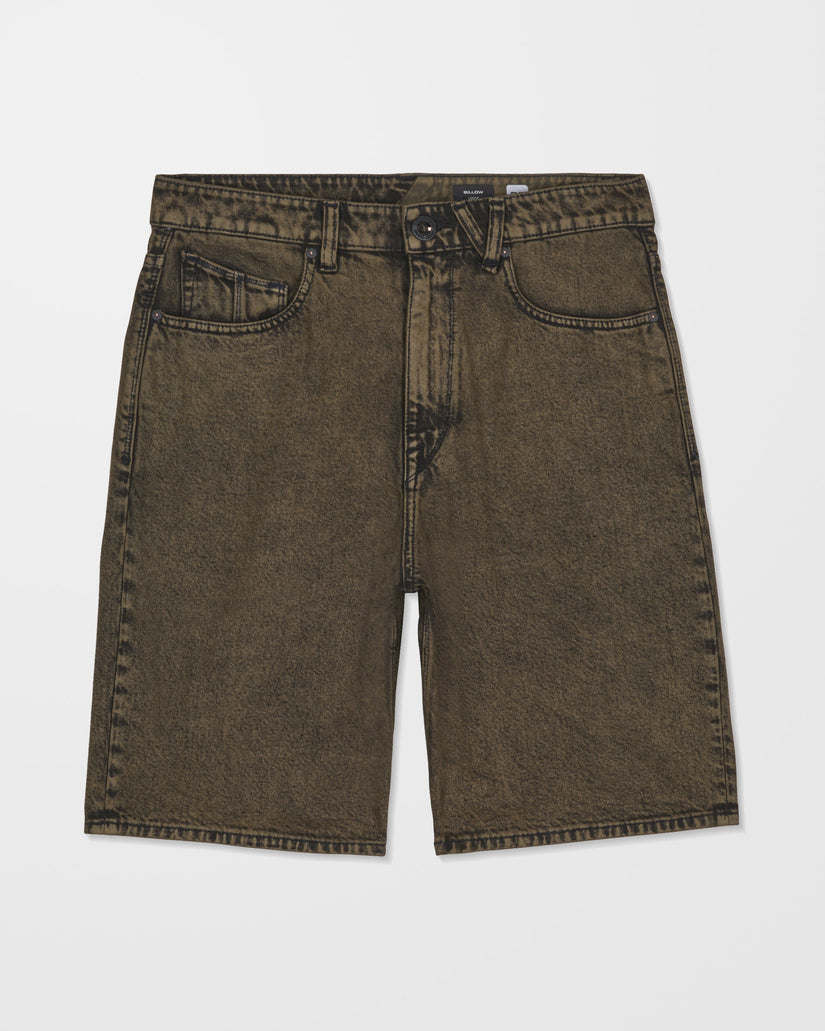Billow 22" Jeansshorts - Sage Leaf