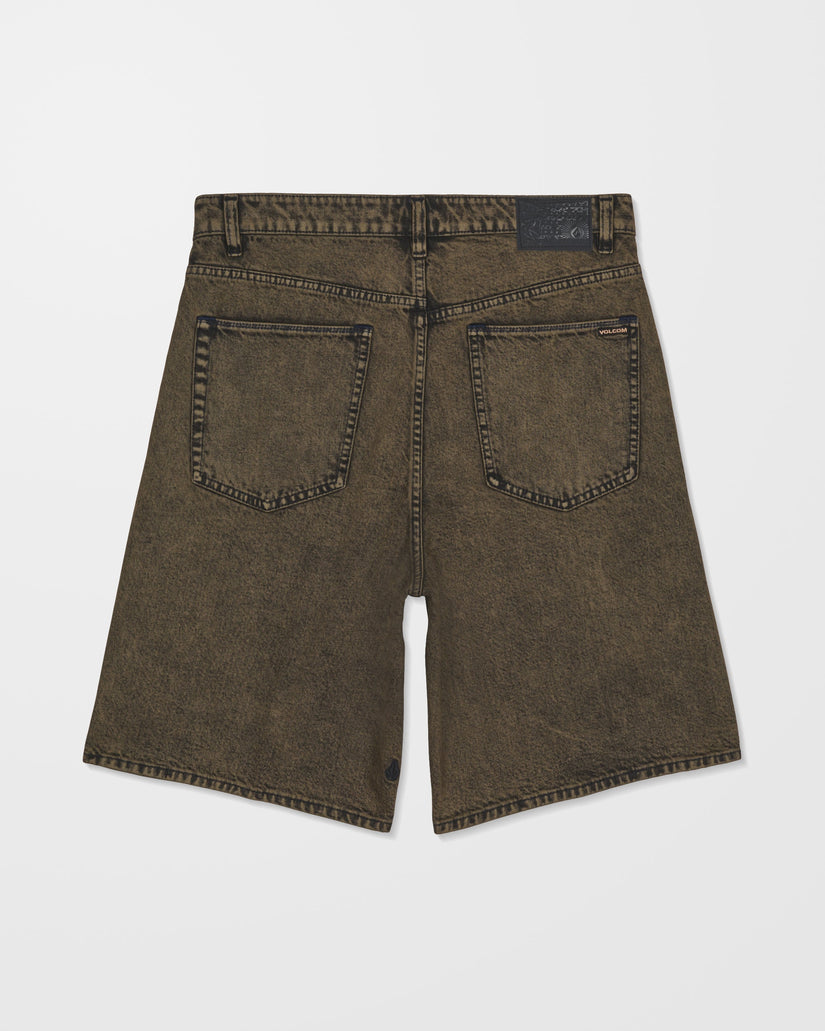 Billow 22" Jeansshorts - Sage Leaf