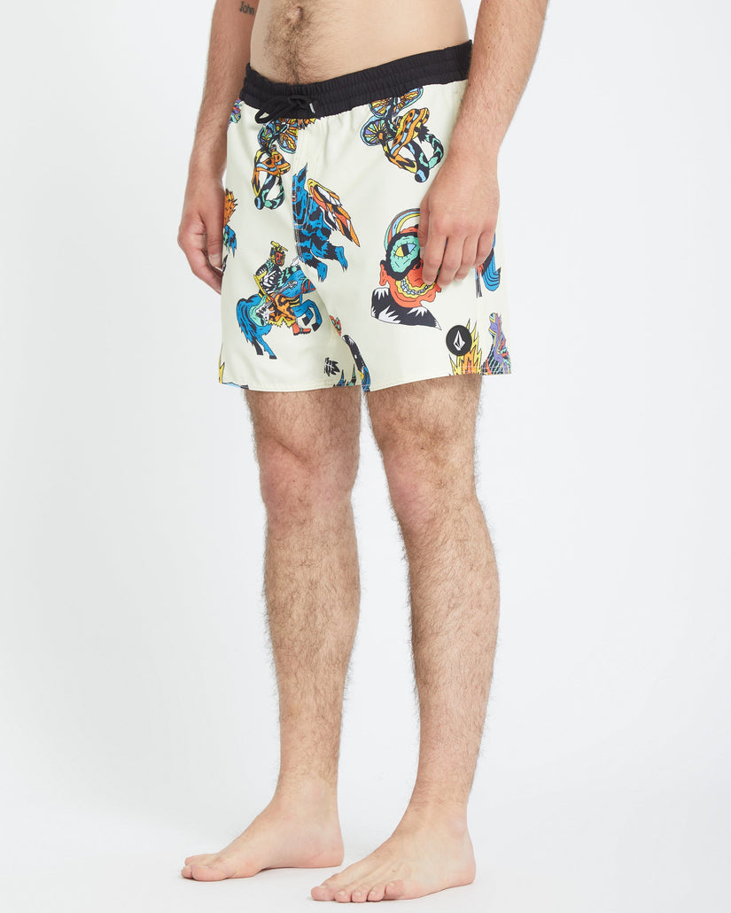 Bob Mollema Trunk 16" Boardshorts - LIGHT BEIGE