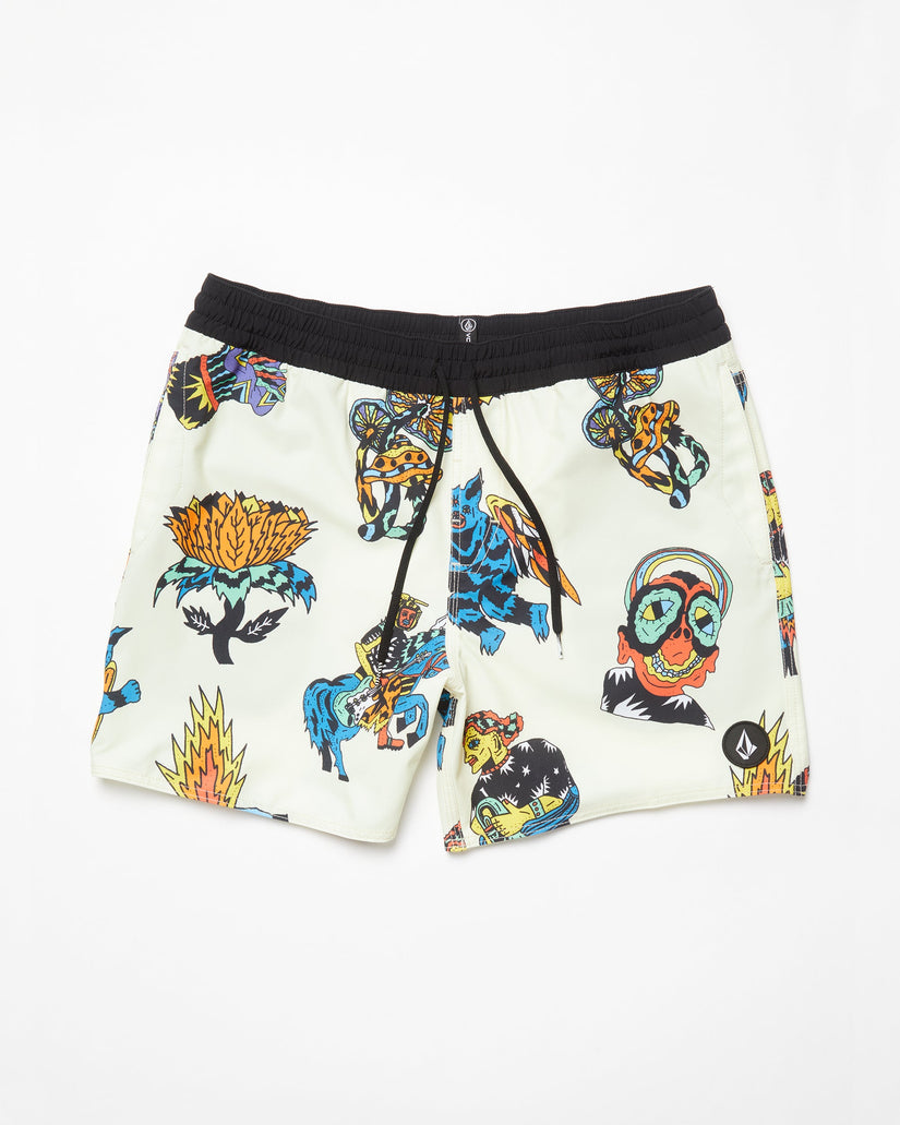 Bob Mollema Trunk 16" Boardshorts - LIGHT BEIGE