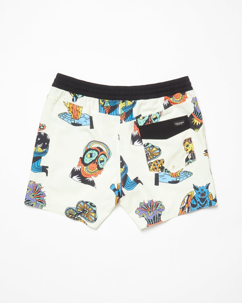 Bob Mollema Trunk 16" Boardshorts - LIGHT BEIGE