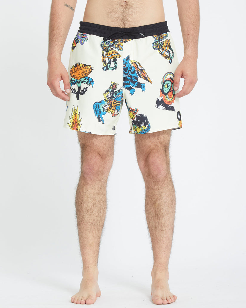 Bob Mollema Trunk 16" Boardshorts - LIGHT BEIGE