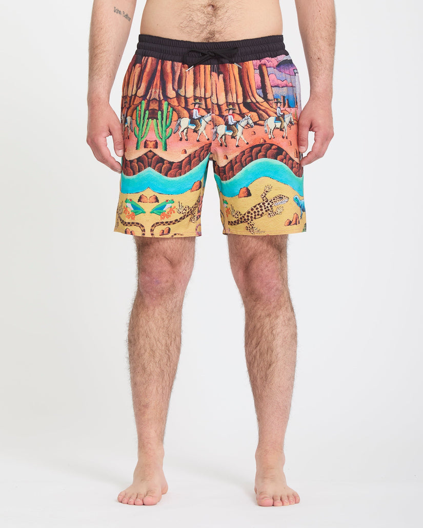 Mickey Mason Trunk 17" Boardshorts - Multi